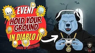 WAVES of Skeletons Event - Hold Your Ground: Old Man Lindens &raquo; #Diablo4 #DiabloIV !LetsGO !WatchMeP