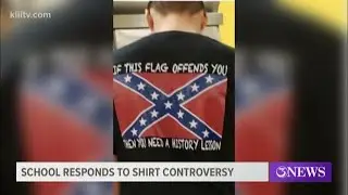 Facebook post shows Tuloso-Midway student wearing confederate flag shirt