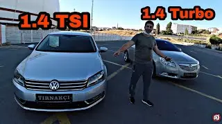 Passat vs İnsignia | 1.4 TSI 1.4 Turbo Kıyaslaması | Otomobil Günlüklerim