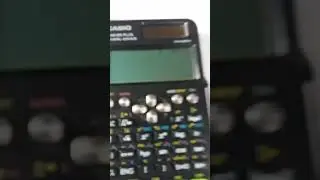 How to middle term by fx-991 ES Plus calculator.