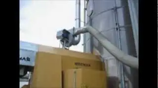 Mecmar dust aspiration system for batch grain dryers