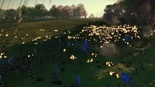 Lu Bu vs. 8640 Archers, Total War Three Kingdoms, Vanguard Versus Battle