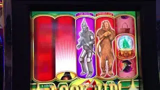 Surprise bonus win on Ruby Slippers!