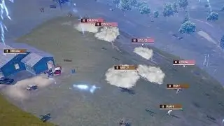 Team STAR vs Team FS 4v4 last circle fight | PCB finals