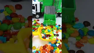 Garbage Trucks Toy Satisfying Unboxing ASMR No Talking