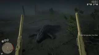 Teca Gator Spawns in Sun Gator Territory Red Dead Online