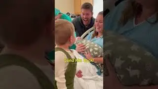 This Toddler Was NOT Ready for Two Babies 😳&rdquo;#shorts #toddlerlife #funny #baby #viral