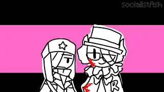 Grab the knife meme/ humanized roblox avatars (flashing warning+bad tweening)