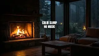 Deep Sleep ASMR &ndash; Rustic Fireplace | Cozy Wooden Cabin | No Music