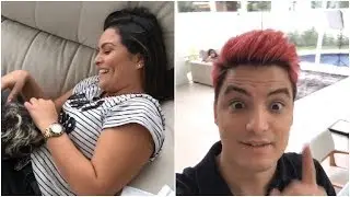 LUCCAS NETO NÃO QUER QUE THAYANE GRAVE CASA,MATA OU TREPA COM FELIPE NETO, RSRSRS