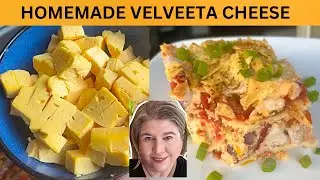 3 INGREDIENT Homemade Velveeta Cheese & Mexican Chicken Casserole Recipe Tutorial!