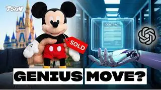 Disney Just Sold Mickey Mouse to OpenAI
