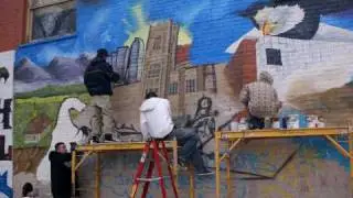 Elite Tax Service- Community Mural West High School Mural Club & 2Kool