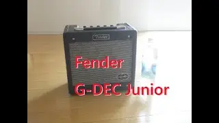 Fender G-DEC Junior 試奏レビュー。DEMO