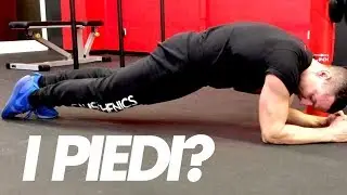 PLANK: Tutorial e posizione dei piedi | Così lavori al meglio!