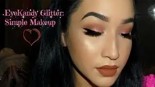 EyeKandy Glitter: Simple Makeup