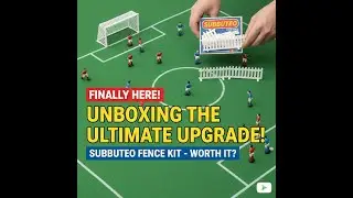 Unboxing Subbuteo Fence Set
