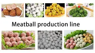 meatball processing line