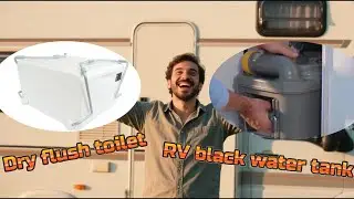Ditch the RV Black Tank! Modiwell Dry Flush Toilet Changes RV Life!