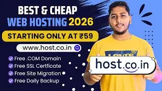 Host.co.in Review 2026 | Get Best Affordable Web Hosting For Your Website