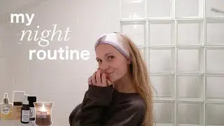 my realistic night routine (on a workday)
