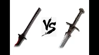 Rakshasa's Great Katana VS Cleanrot Knight's Sword