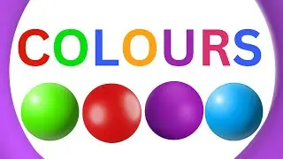 Colour Song With Dancing Balls | Learn colours | Colours song for kids