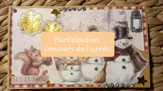 Concours de l'après superbe participation de Emmanuelle 💕💕💕🥰 #concours #acc #courrier des copinette
