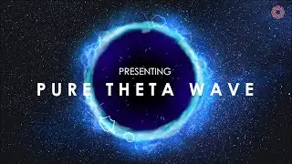 NO ADS | 3 hrs PURE Brainwave sound: THETA wave