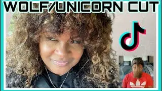 UNICORN/WOLF CUT TUTORIAL ON CURLY HAIR| HOW TO CUT LAYERS IN NATURAL HAIR|all things arrie