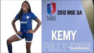 Skill Moves & Explosive Soccer Plays 🔥⚡ | Feet on Fire | Kemy Folly-Kossi U-14 Rise SC 2012 GA