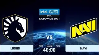 Группа B. NAVI vs LIQUID. IEM Katowice 2021 by @DED1CE & @LENINW