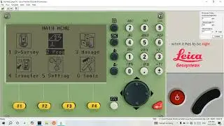 Survey Engineering Consultants.                           How to Make a New Job in Leica TS 02