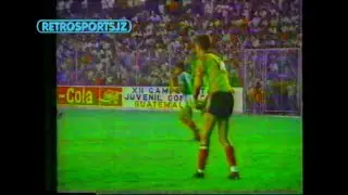 M&eacute;xico vs Canad&aacute; - 1988 - Premundial Sub 20 CONCACAF - Mazatenango, Guatemala.