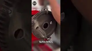 🔧✨ Why replace when you can REPAIR? Incredible gear fix! 🤔