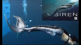 The mermaid Tail of RYN, shoot underwater