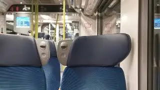Onboard The Léman Express End Station Announcement For Annemasse 