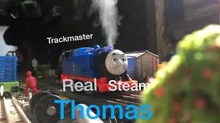 Trackmaster Real Steam Thomas Review and Run
