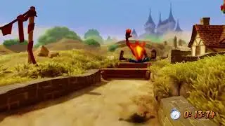 Crash Bandicoot 3 (N.Sane Trilogy) - Time Trial - Level 1: Toad Village (0:39:24)
