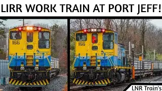 LIRR Tie Train To Port Jeff!