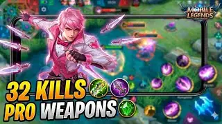 Gusion gameplay | 32 kills in single match 😯
