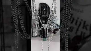 Goth Mermaid Core Necklaces 🥺☁️🤍  #aesthetic #jewellery #fashion #inspiration