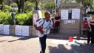 the homeless speaking their mind at the million mask march