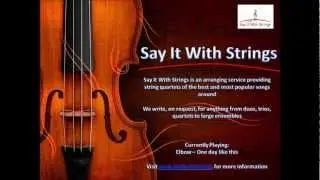 Elbow - One day like this string arrangement