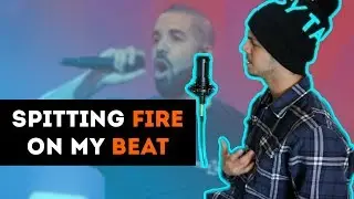 My Flow is DOPE! Finishing a Sad Beat in Logic Pro X [Rapping Over My Own Beat] | Drake Type Beat