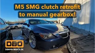 BMW 6 Series Twin Disc M5 Clutch Retrofit! | Making The SMG Clutch Work