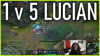 Nemesis tries 1v5 as Lucian mid