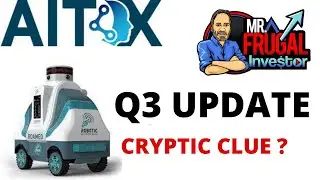 AITX STOCK NEWS TODAY, AITX 3RD QTR, CRYPTIC CLUE ON FUTURE PLANS??