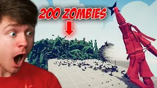 200 ZOMBIES vs EVERY GOD! - Totally Accurate Battle Simulator