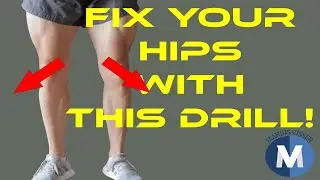 How to fix hip alignment using this simple drill!